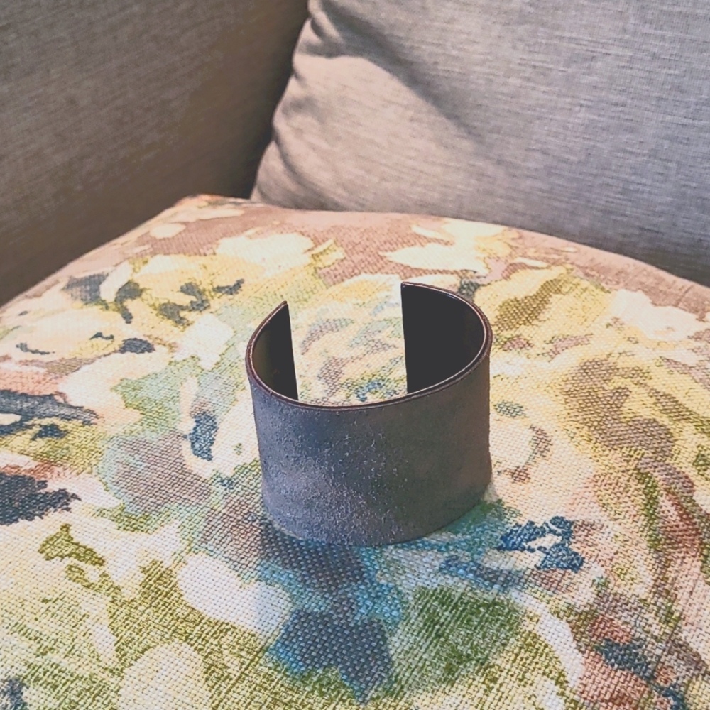 Suede cuff